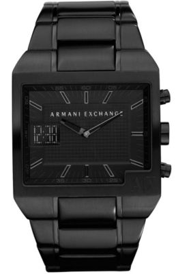 Black Square Watch 